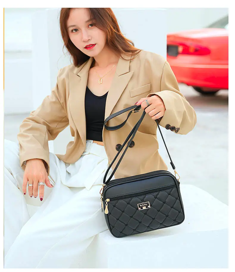 2024 Black Quilted Shoulder Bag for Women — feature 8