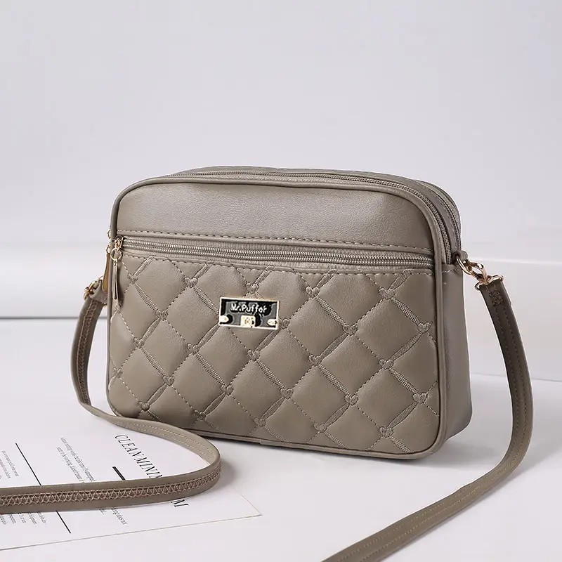 2024 Black Quilted Shoulder Bag for Women - Image 6