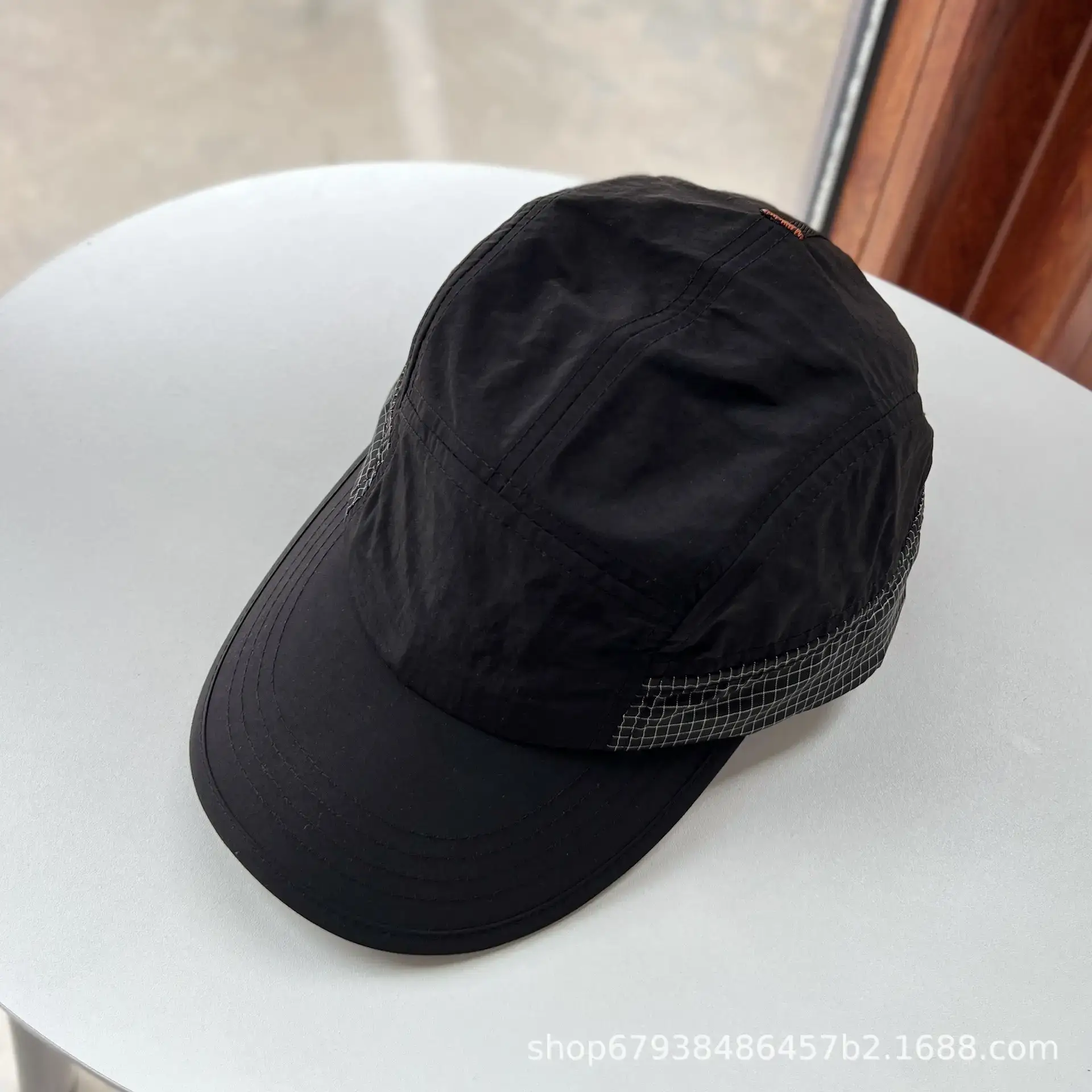 Blue Japanese Drawstring Baseball Cap for Men Women — feature 6