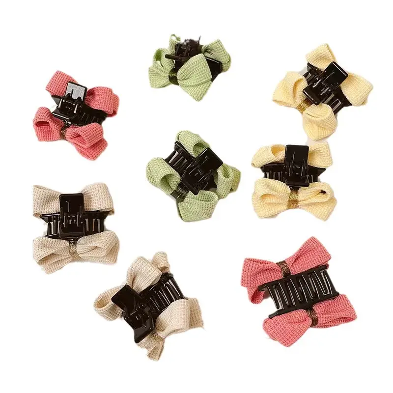 Qiao Meng Sweet Bow Flower Clip for Girls Summer Hair Accessories - Image 6