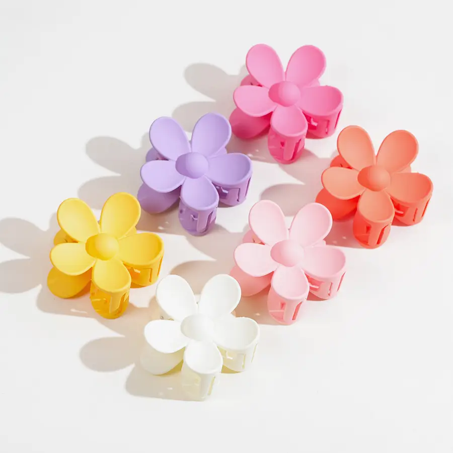 Floral Clip for Hair or Grooming, 7.3cm x 7.3cm, FROSTED ACQUARYUM - Image 19