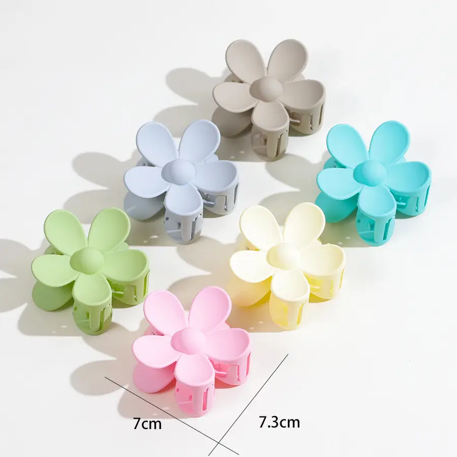 Floral Clip for Hair or Grooming, 7.3cm x 7.3cm, FROSTED ACQUARYUM - Image 20