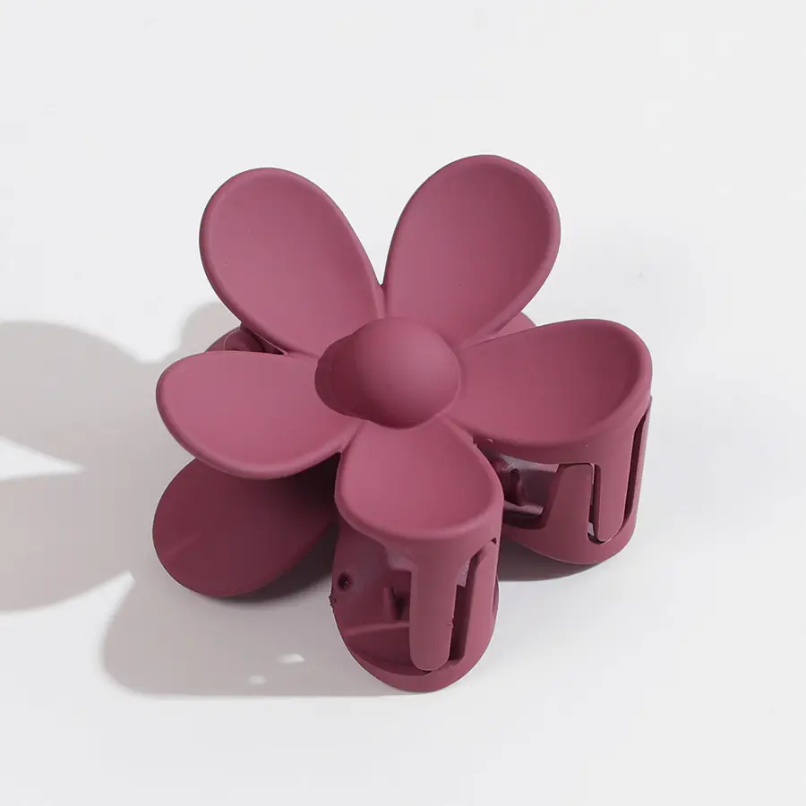 Floral Clip for Hair or Grooming, 7.3cm x 7.3cm, FROSTED ACQUARYUM - Image 5