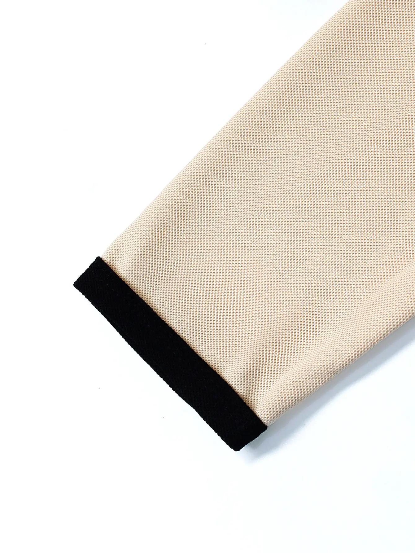 Men's Black Polo T-Shirt Long Sleeve Spring Summer — feature 39