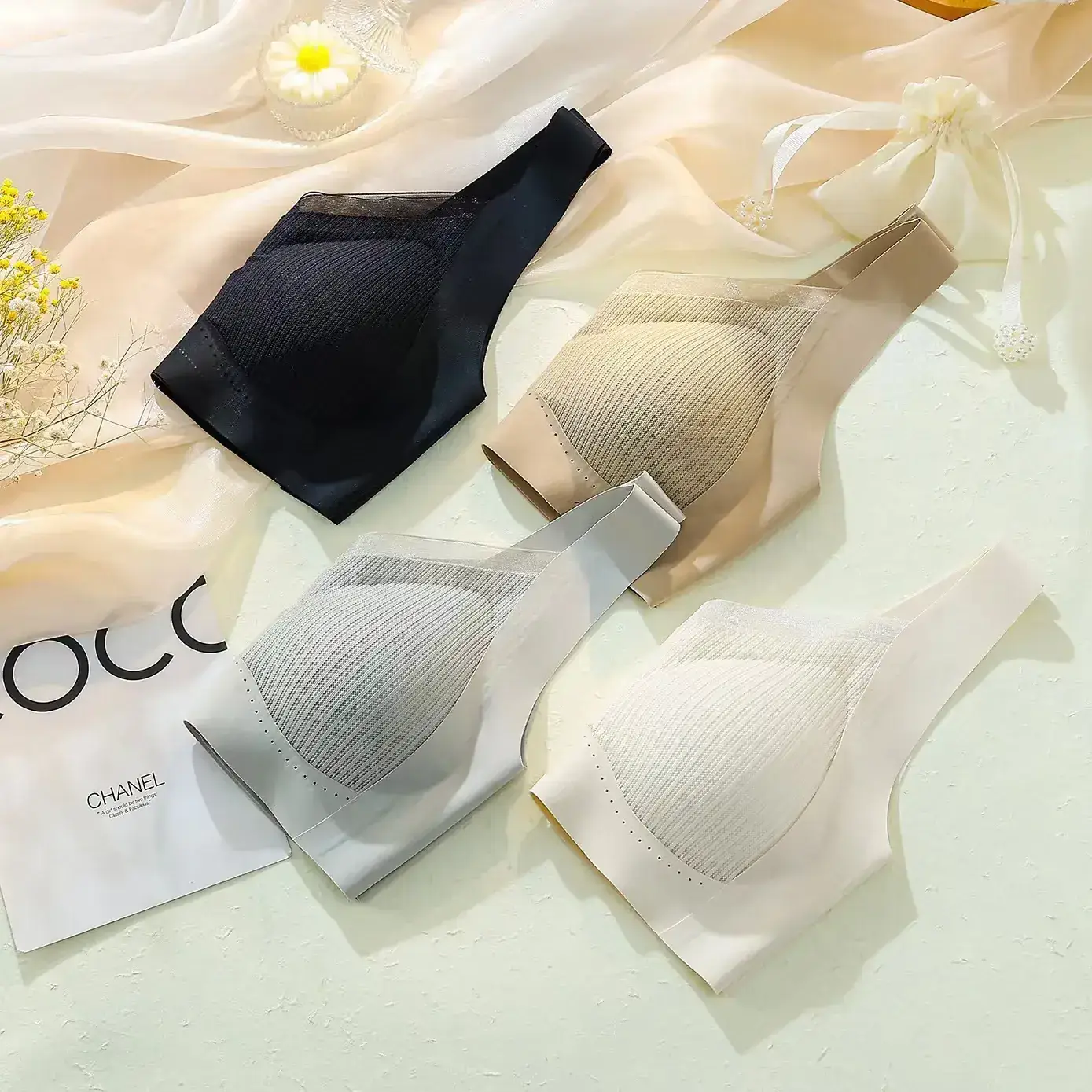 Traceless Lifting Push Up Bra Women Soft Anti Sagging - Image 7
