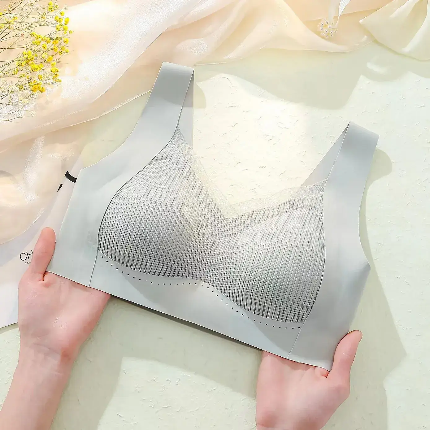 Traceless Lifting Push Up Bra Women Soft Anti Sagging - Image 8