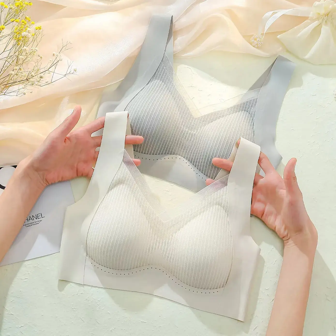 Traceless Lifting Push Up Bra Women Soft Anti Sagging — feature 11