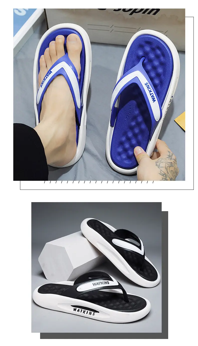 Flip-Flops Men's Summer Outer Wear Non-Slip Sandals Outdoor Casual Clip Sandals Trendy Shit Slippers for Men — feature 12