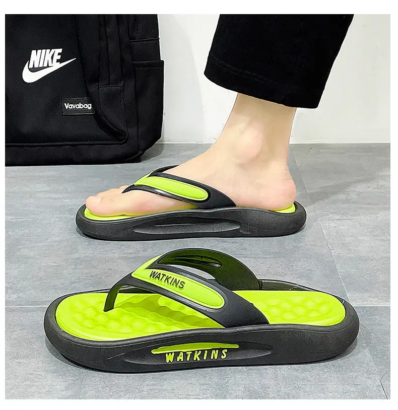 Flip-Flops Men's Summer Outer Wear Non-Slip Sandals Outdoor Casual Clip Sandals Trendy Shit Slippers for Men — feature 8