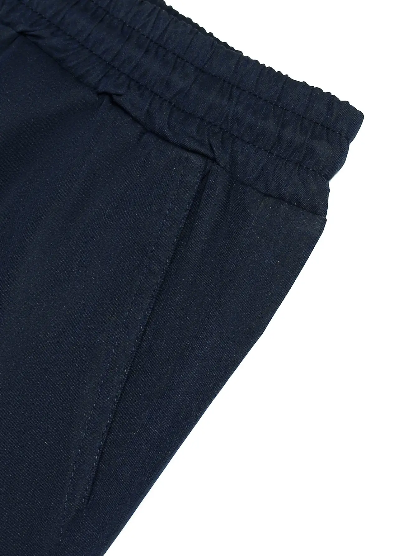 Men Navy Striped Sports Shorts 2024 Summer — feature 11