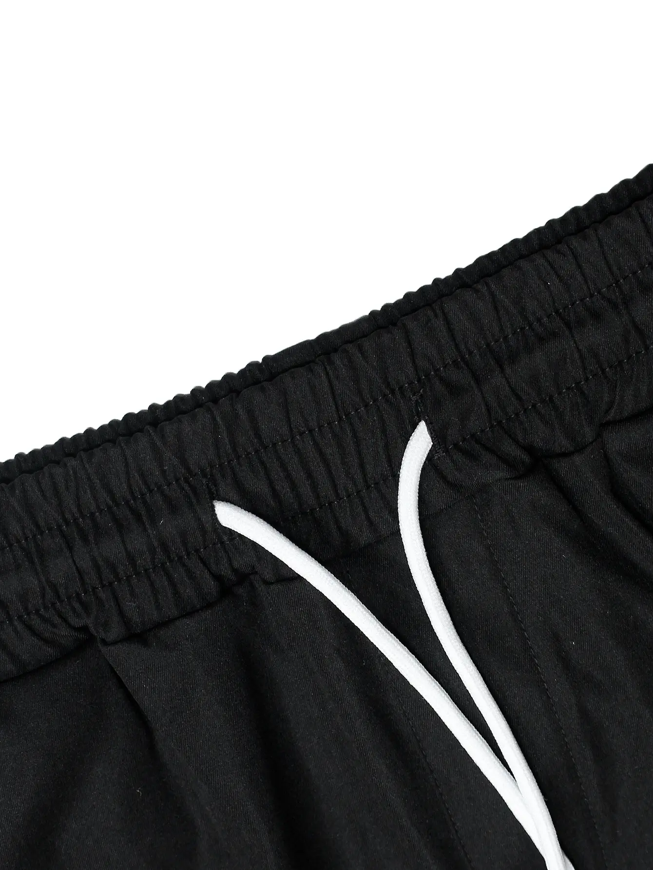 Men Navy Striped Sports Shorts 2024 Summer — feature 15