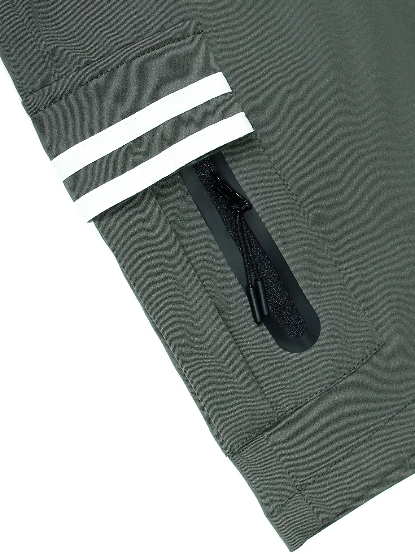 Men Navy Striped Sports Shorts 2024 Summer — feature 19