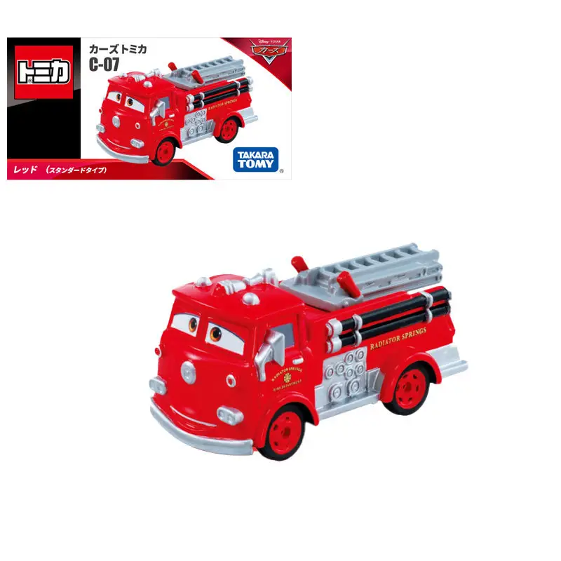 Genuine multi-card TOMY CARS3 Racing Story Lightning McQueen Mater Miniature Mini Alloy Toy Car