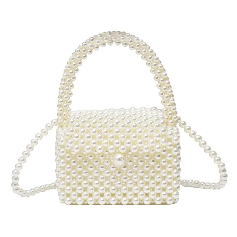 Pearl Beaded Chain Shoulder Bag 2024 New Style - Image 6