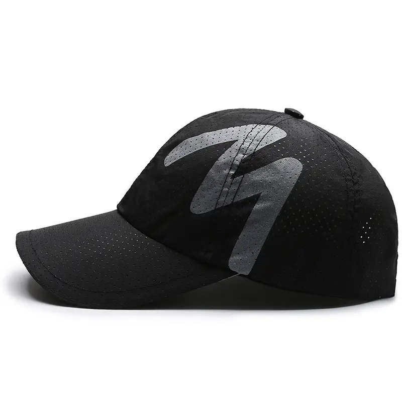 Men & Women Reflective Printed Mesh Baseball Caps - Image 9