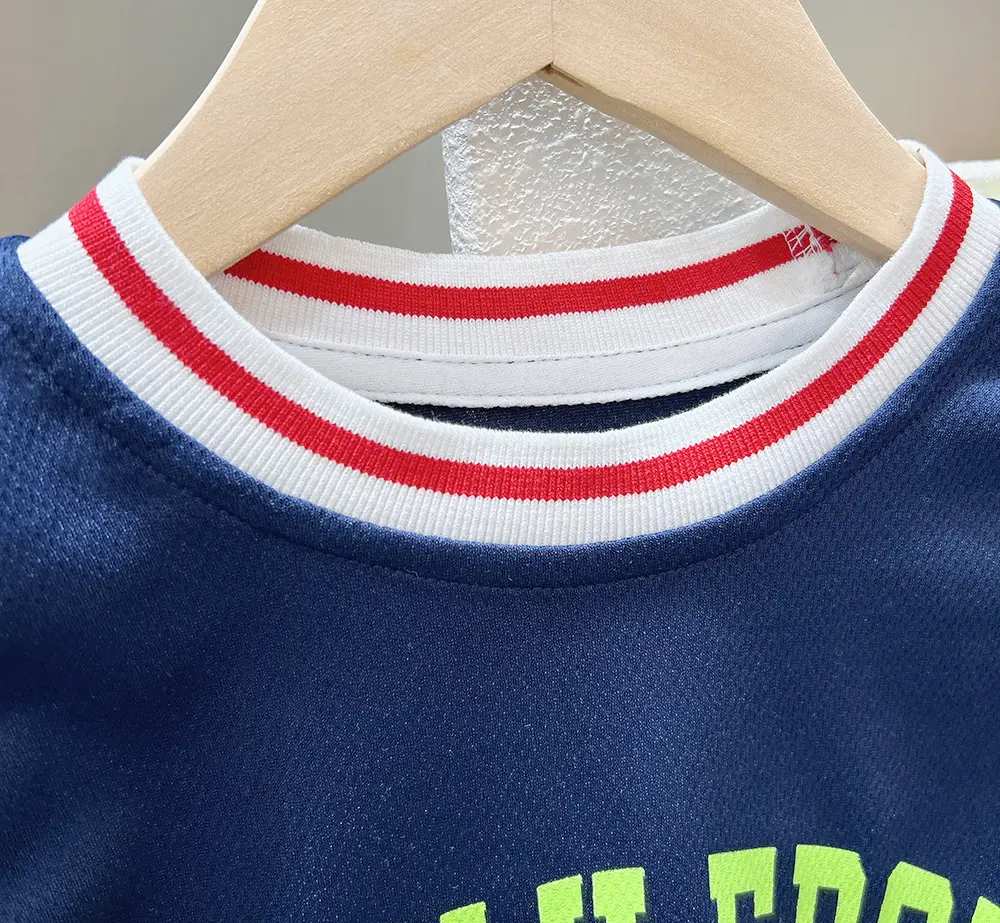 Children's Boys Shorts Set Blue Green Summer Shorts — feature 8