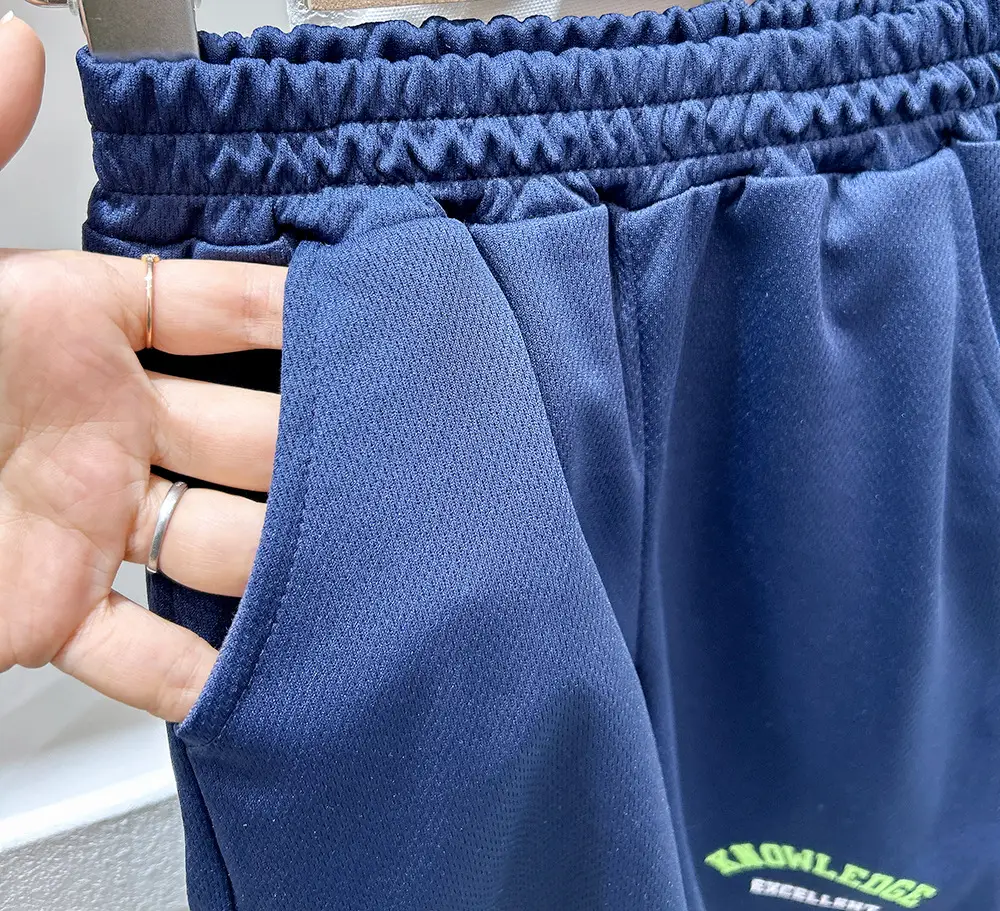 Children's Boys Shorts Set Blue Green Summer Shorts — feature 9