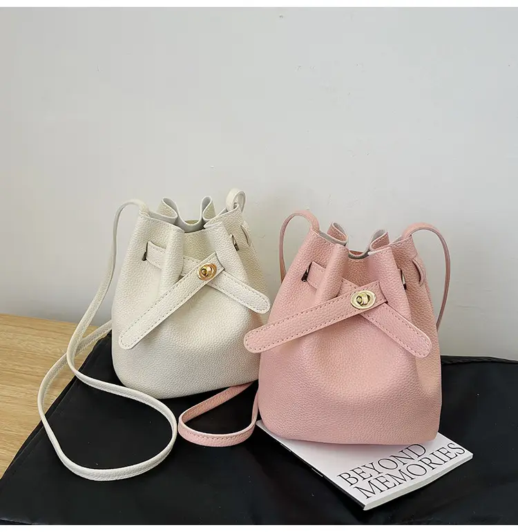 Black K-Style Bucket Bag for Women — feature 14