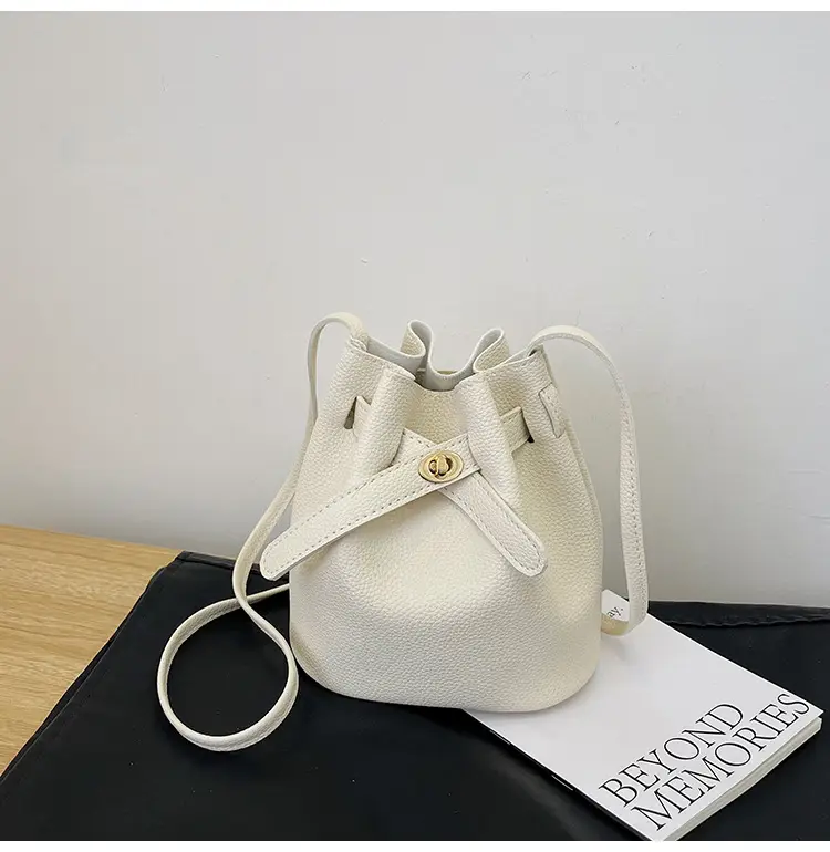 Black K-Style Bucket Bag for Women — feature 18