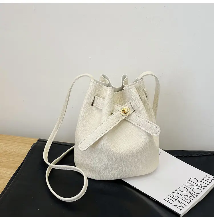 Black K-Style Bucket Bag for Women — feature 19
