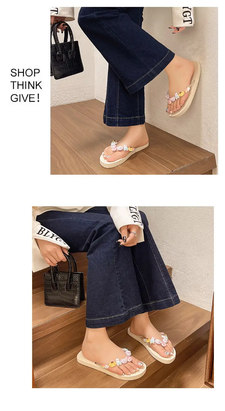 2024 Cartoon Flip-Flops Women Soft Soled Summer — feature 6