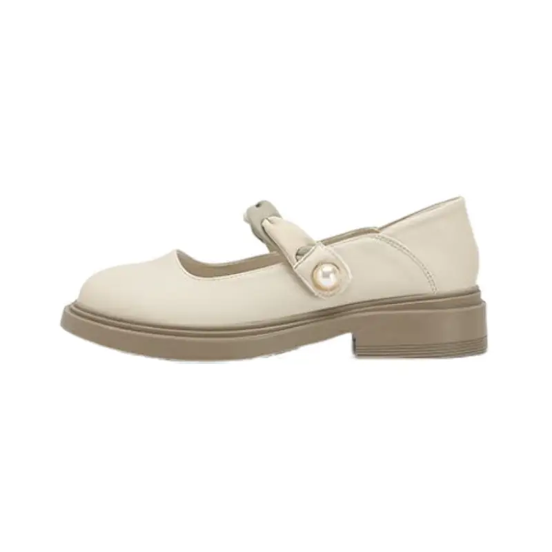 Chanel Style Soft Leather Shoes Women's 2024 New Summer Small Leather Shoes All-match Single Shoes Shallow Mouth Gentle Mary Jane Shoes - Image 7