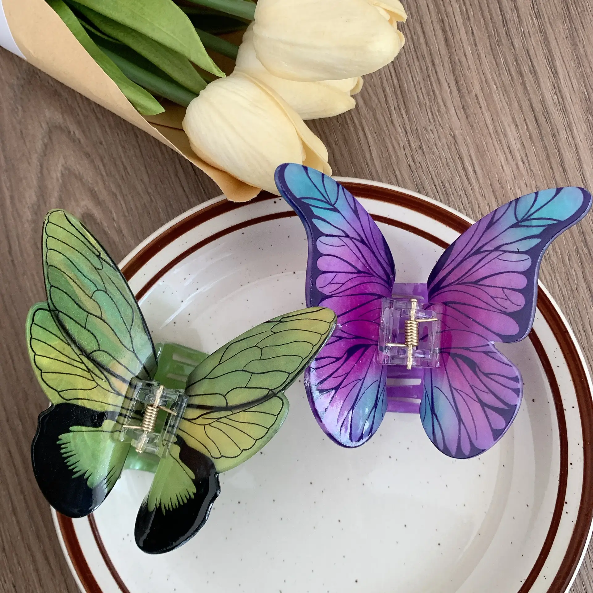 Purple Butterfly Hair Clip for Girls — feature 11