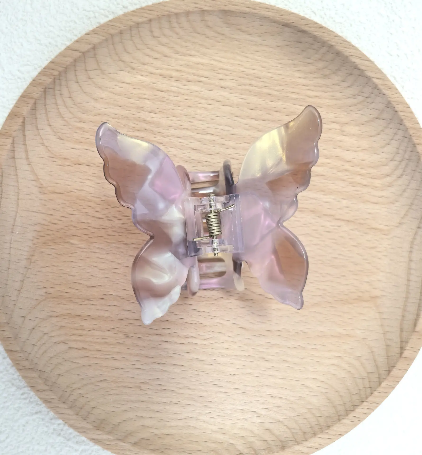 Purple Butterfly Hair Clip for Girls