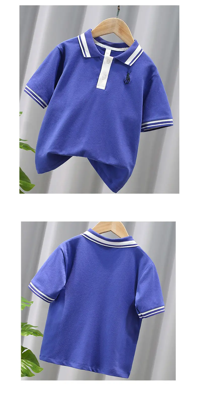 Boys Green Polo T-Shirt Short Sleeve 2025 — feature 10