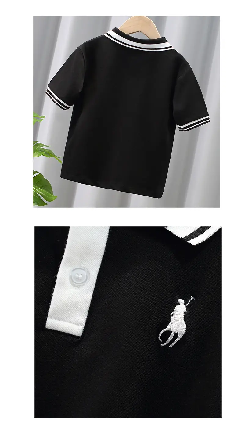 Boys Green Polo T-Shirt Short Sleeve 2025 — feature 13