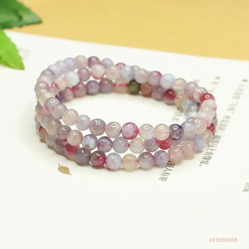 Natural Red Tourmaline Bracelet Color Treasure — feature 5