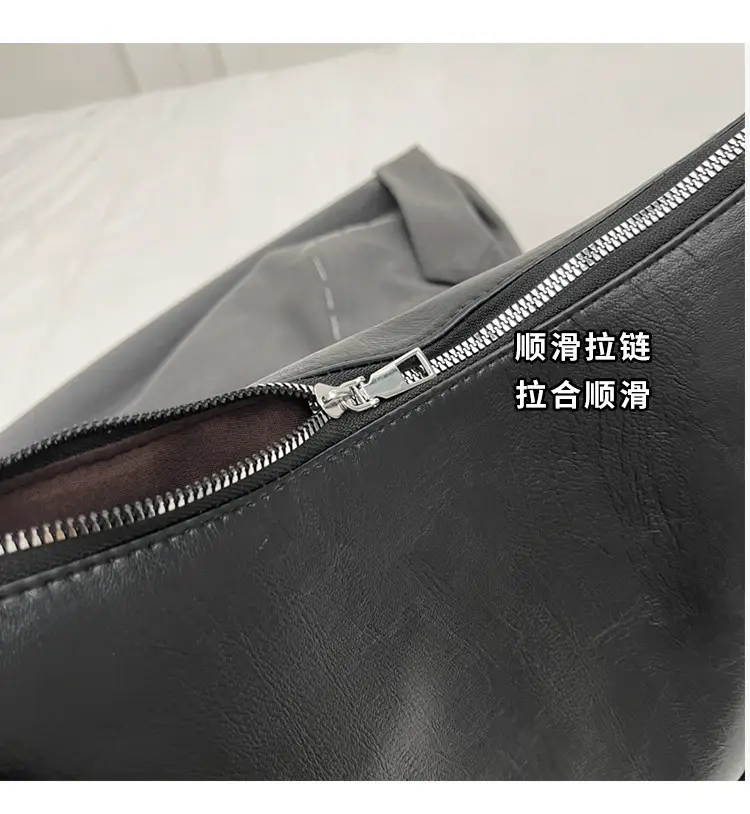 2024 Korean Style Women's Tan Shoulder Bag with Crossbody Strap — feature 5