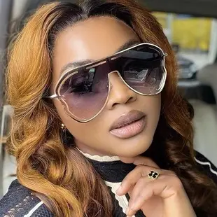 Women Oval Sunglasses Retro Cross Border Sun Protection — feature 11
