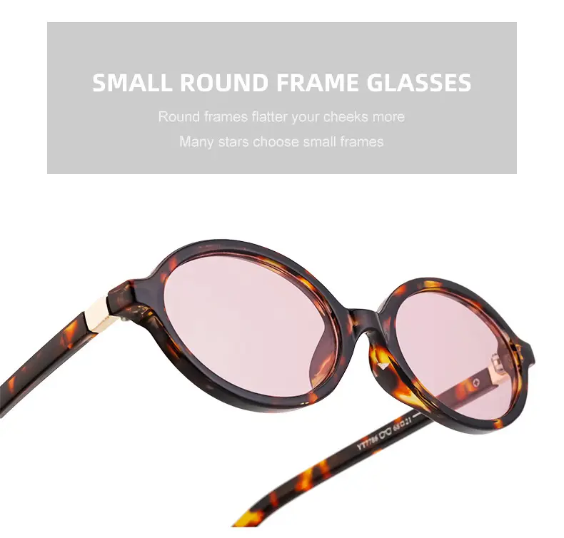 Women Oval Sunglasses Retro Cross Border Sun Protection — feature 23