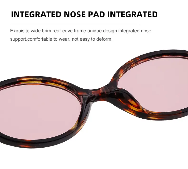 Women Oval Sunglasses Retro Cross Border Sun Protection — feature 26