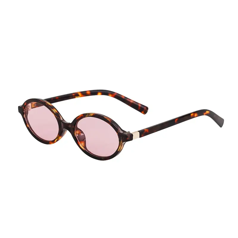 Women Oval Sunglasses Retro Cross Border Sun Protection