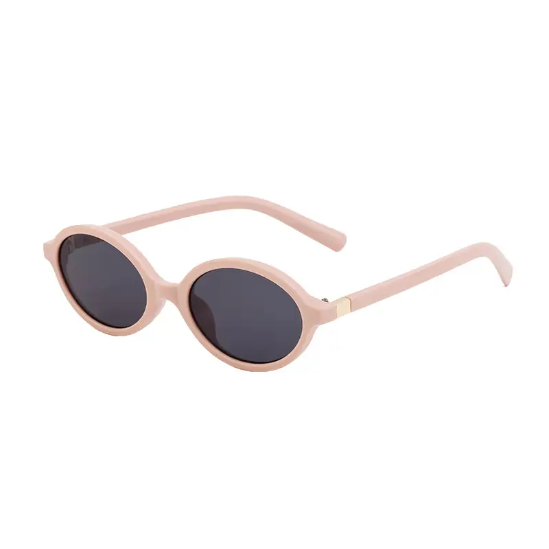 Women Oval Sunglasses Retro Cross Border Sun Protection - Image 5
