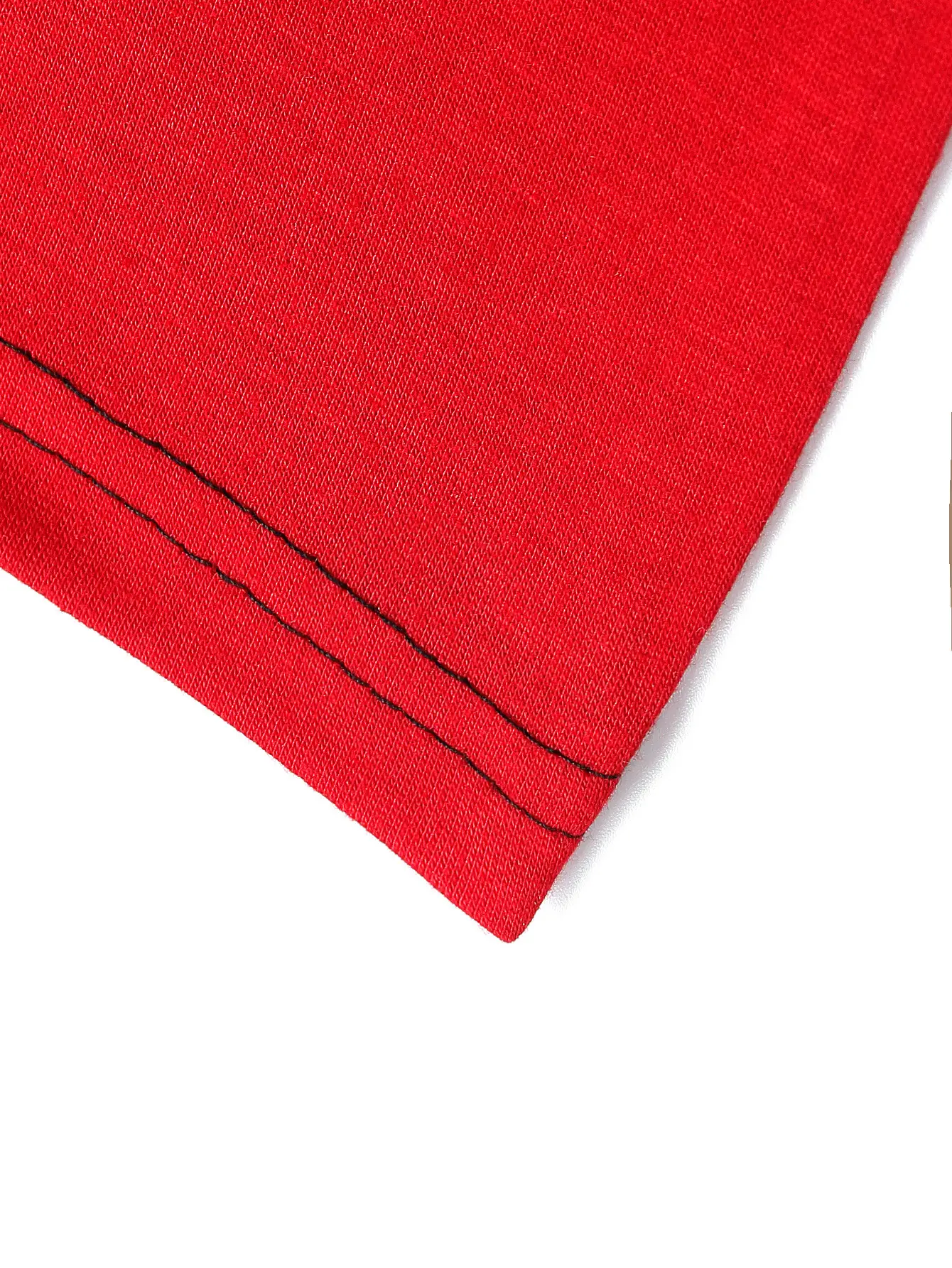 Men's Red Black White Long Sleeve T-Shirt — feature 8