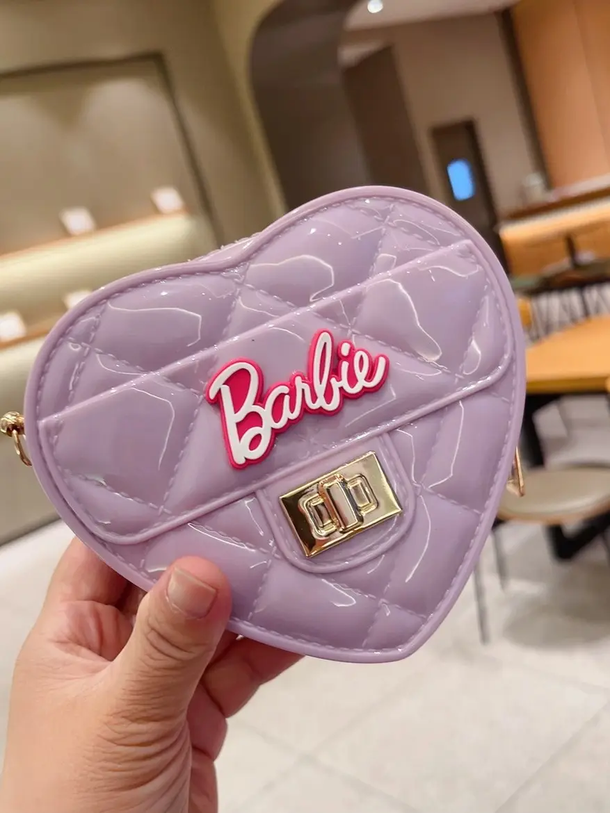 Pink Heart-Shaped Mini Coin Purse for Girls - Image 4