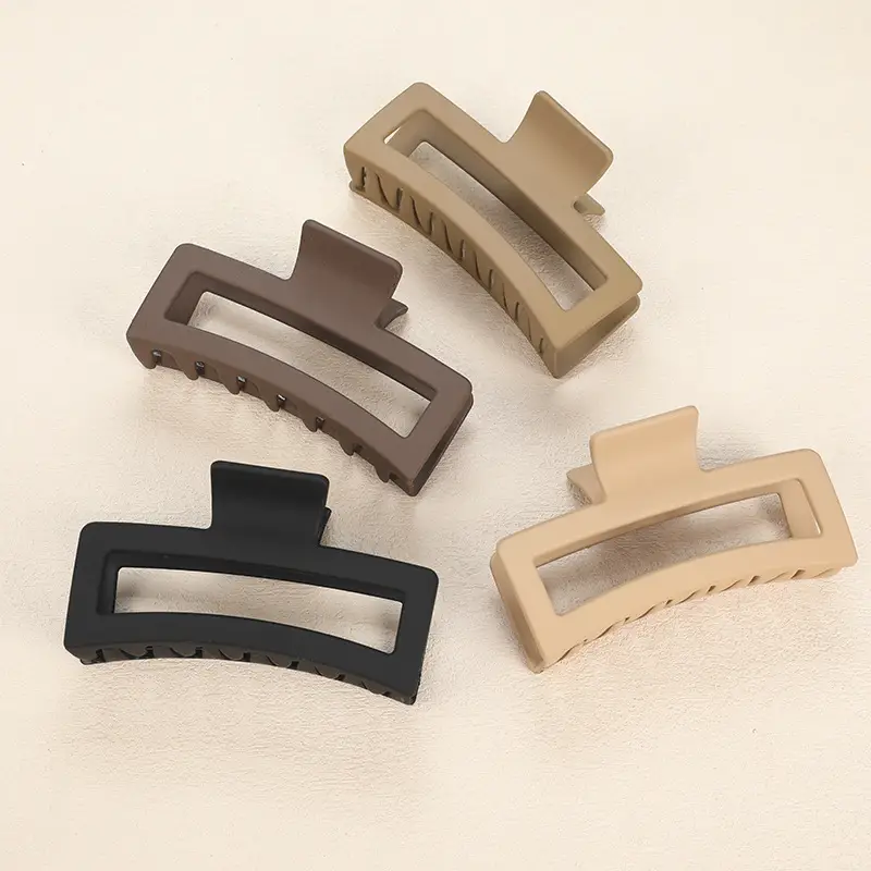 Matte Hair Claws Korean Bun Accessory Wholesale — feature 5