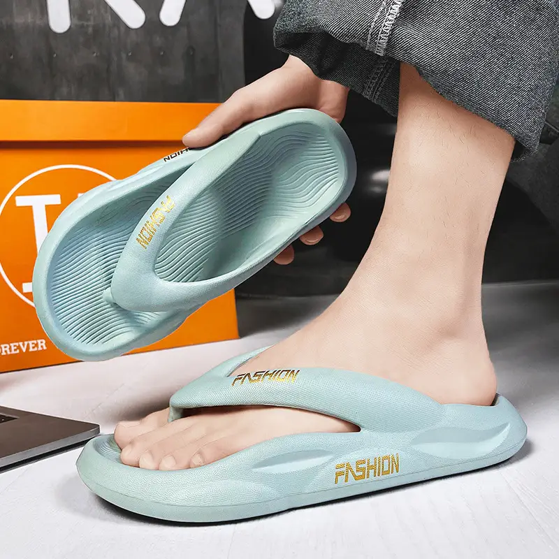 2024 Men's Anti-Slip Beach Flip-Flops Black