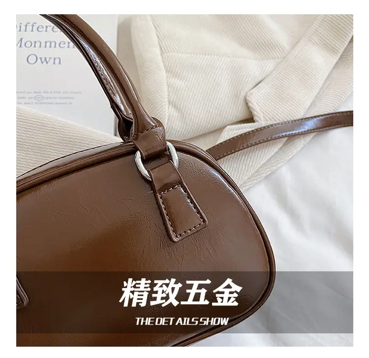 2025 Women's Korean Style Retro Shoulder Crossbody Bag — feature 21