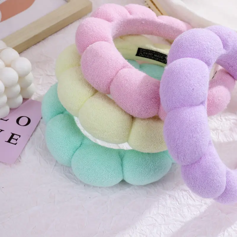Soft Velvet Cloud Headbands for Women Men Multi Color — feature 5