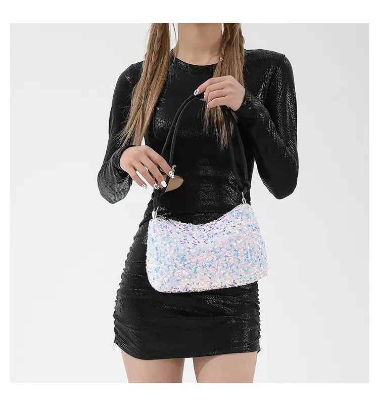 Sparkly Sequin Shoulder Bag for Women 2024 — feature 16