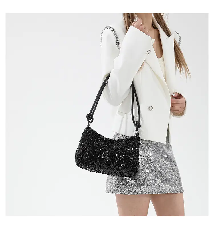 Sparkly Sequin Shoulder Bag for Women 2024 — feature 19