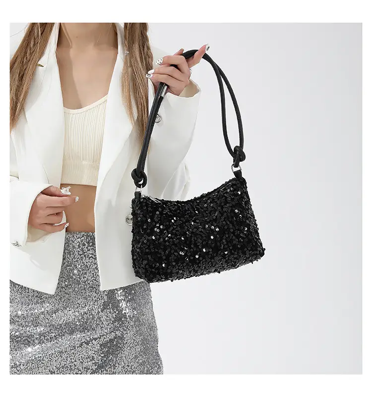 Sparkly Sequin Shoulder Bag for Women 2024 — feature 20
