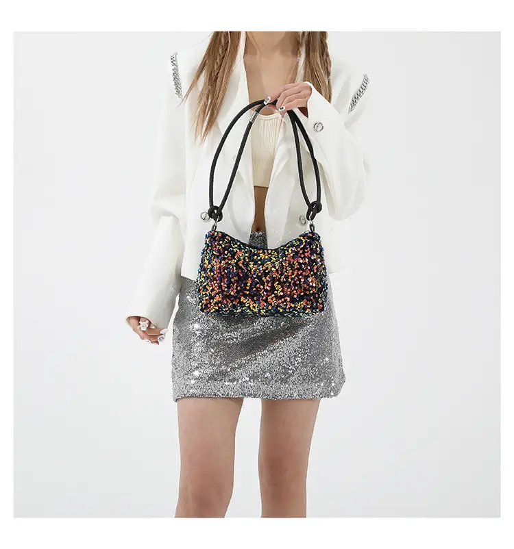 Sparkly Sequin Shoulder Bag for Women 2024 — feature 21