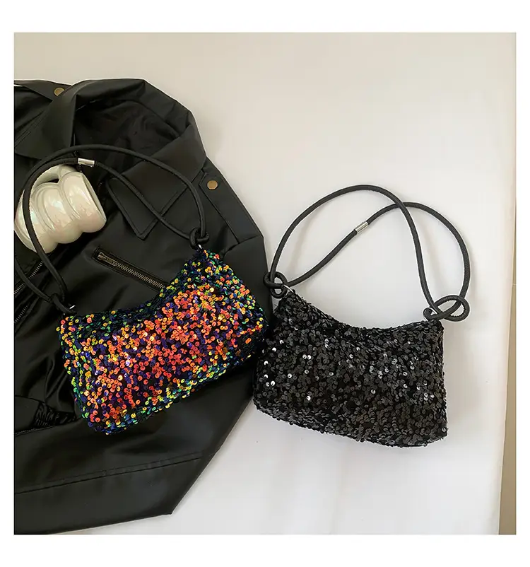 Sparkly Sequin Shoulder Bag for Women 2024 — feature 29