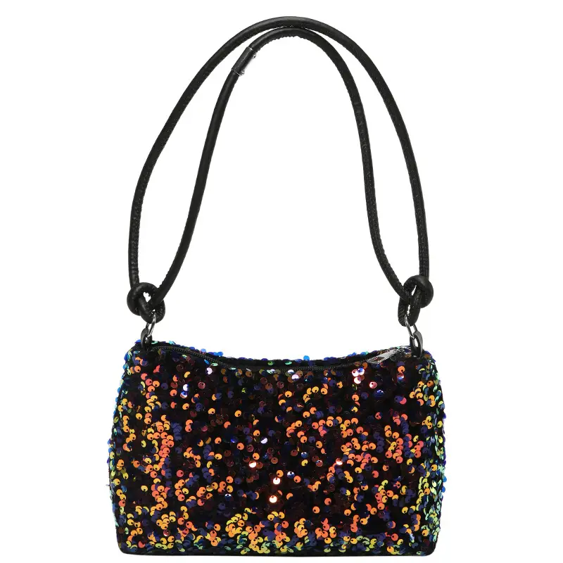 Sparkly Sequin Shoulder Bag for Women 2024