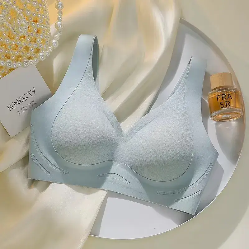 Traceless Underwear Women's Thin Breathable Sports Back Bra Small - Image 4